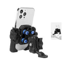 MECHRIG - MECHRIG 10mm BORU ÇAPI UYUMLU MOTOSİKLET DİKİZ AYNASI TELEFON TUTUCU