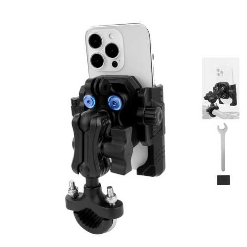 MECHRIG 12.7 - 33 mm UYUMLU U TİPİ MOTOSİKLET TELEFON TUTUCU