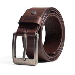 MODEKA - MODEKA DERİ KEMER KAHVERENGİ 115CM