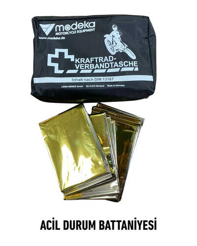 MODEKA MOTOSİKLET İLK YARDIM ÇANTASI