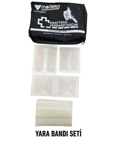 MODEKA MOTOSİKLET İLK YARDIM ÇANTASI