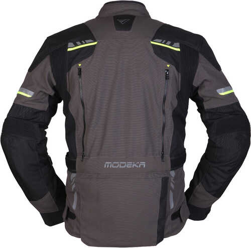 MODEKA TARAN WATERPROOF CEKET SİYAH KOYU GRİ