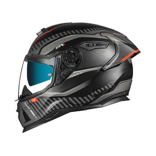 NEXX SX.100R SKIDDER MAT SİYAH-GRİ KASK