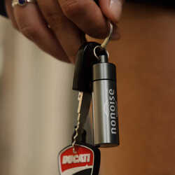 NONOISE MOTOSİKLET KULAK TIKACI ŞEFFAF - Thumbnail