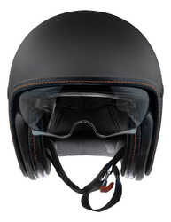PREMIER - PREMIER VINTAGE PLATINUM EDITION KASK MAT SİYAH RED SEVING U9BMT (1)