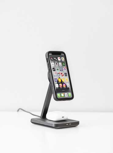 QUADLOCK MAG UYUMLU ÇİFTLİ MASAÜSTÜ KABLOSUZ ŞARJ CİHAZI