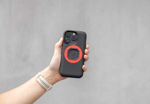 QUADLOCK MAG UYUMLU TELEFON KILIFI HALKASI KIRMIZI