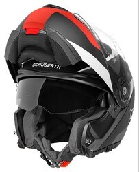 SCHUBERTH C3 PRO KASK SESTANTE RED - Thumbnail