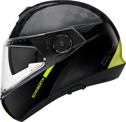 SCHUBERTH C4 PRO CARBON KASK FUSION YELLOW
