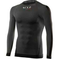 SIX2 - SIX2 4 MEVSİM TERMAL UZUN KOLLU T-SHIRT KARBON SİYAH TS2