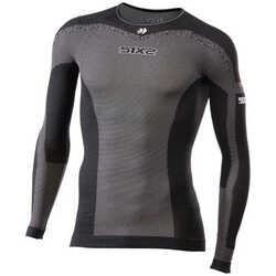 SIX2 - SIX2 BREEZYTOUCH YAZLIK TERMAL UZUN KOLLU T-SHIRT KARBON SİYAH TS2L BT