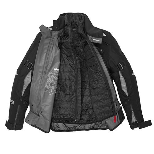 SPIDI ALLROAD H2OUT TOURING CEKET SİYAH