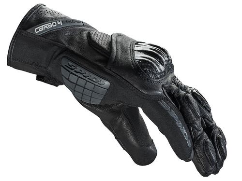 SPIDI CARBO 4 COUPE DERİ ELDİVEN SİYAH