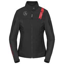 SPIDI - SPIDI CORSA TEX LADY KADIN CEKET SİYAH KIRMIZI