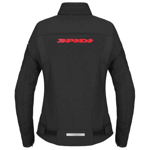 SPIDI CORSA TEX LADY KADIN CEKET SİYAH KIRMIZI