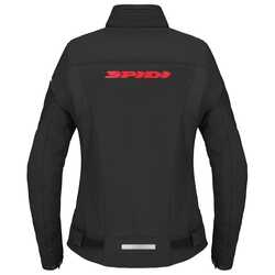 SPIDI CORSA TEX LADY KADIN CEKET SİYAH KIRMIZI - Thumbnail