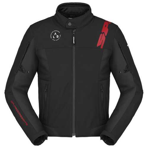 SPIDI CORSA TEX CEKET SİYAH KIRMIZI