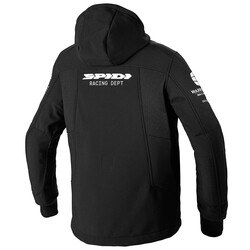 SPIDI - SPIDI HOODIE ARMOR EVO TEKSTİL CEKET SİYAH KIRMIZI (1)