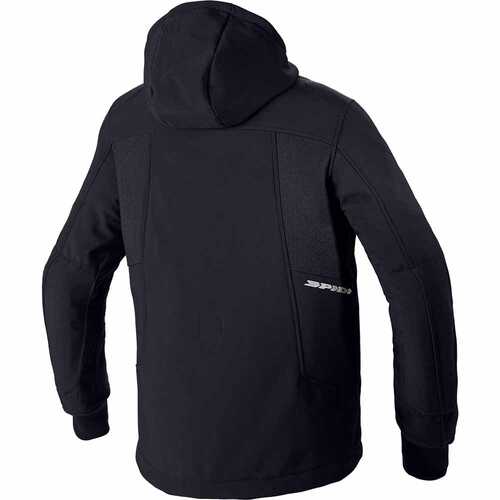 SPIDI HOODIE ARMOR EVO TEKSTİL CEKET SİYAH