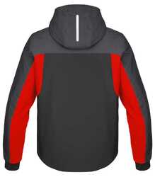 SPIDI - SPIDI HOODIE H2OUT II CEKET SİYAH KIRMIZI (1)