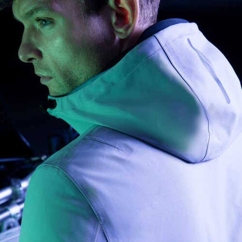 SPIDI HOODIE SHELL H2OUT CEKET BUZ RENGİ