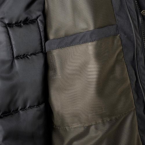 SPIDI MOTOCOMBAT WAX UZUN CEKET KOYU YEŞİL