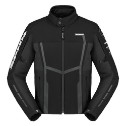 SPIDI - SPIDI MOTOJOY TEKSTİL CEKET SİYAH BEYAZ