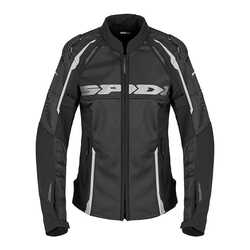 SPIDI - SPIDI RACE WARRIOR 2 NET LADY YAZLIK CEKET SİYAH BEYAZ