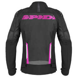 SPIDI - SPIDI RACE WARRIOR NET 2 LADY YAZLIK KADIN CEKET SİYAH FUŞYA (1)