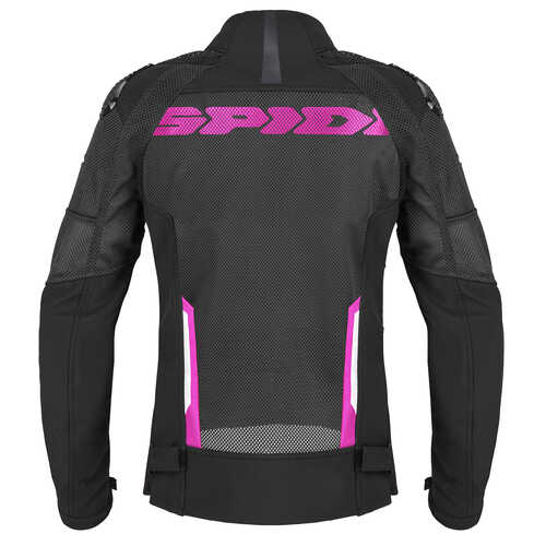 SPIDI RACE WARRIOR NET 2 LADY YAZLIK KADIN CEKET SİYAH FUŞYA