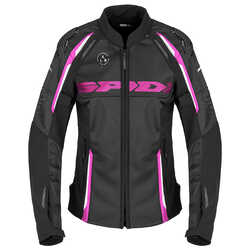 SPIDI - SPIDI RACE WARRIOR NET 2 LADY YAZLIK KADIN CEKET SİYAH FUŞYA