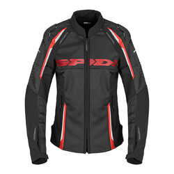 SPIDI - SPIDI RACE WARRIOR 2 NET LADY YAZLIK CEKET SİYAH KIRMIZI
