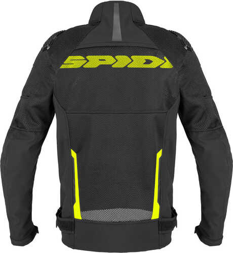 SPIDI RACE WARRIOR NET 2 YAZLIK CEKET SİYAH SARI