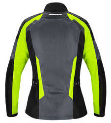 SPIDI TEK NET LADY YAZLIK FİLE KADIN TEKSTİL CEKET SARI - Thumbnail