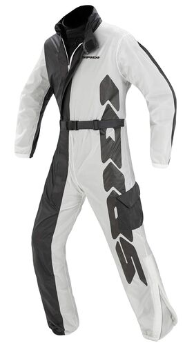 SPIDI TOURING RAIN SUIT YAĞMURLUK TULUM ŞEFFAF - SİYAH