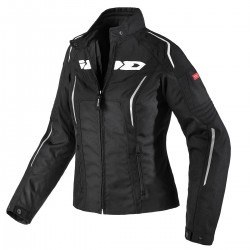 SPIDI TRONIK TEX KADIN CEKET SİYAH/BEYAZ - Thumbnail