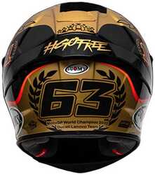 SUOMY SR-GP KASK PECCO BAGNAIA WORLD CHAMPION 2022 GOLD LIMITED EDITION - 4