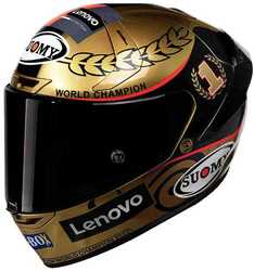 SUOMY SR-GP KASK PECCO BAGNAIA WORLD CHAMPION 2022 GOLD LIMITED EDITION - Thumbnail