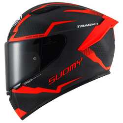 SUOMY - SUOMY TRACK-1 KASK REACTION MAT ANTRASİT KIRMIZI