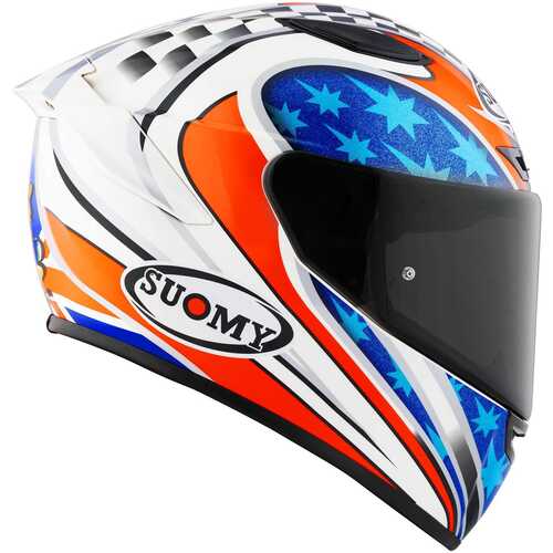 SUOMY TRACK-1 KASK TROY BAYLISS REPLICA 2002