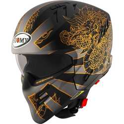 SUOMY - SUOMY ARMOR KASK DRAGON MAT GRİ