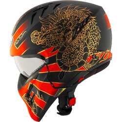 SUOMY ARMOR KASK DRAGON MAT KIRMIZI - Thumbnail