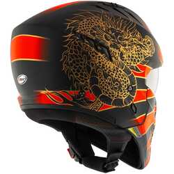 SUOMY ARMOR KASK DRAGON MATT RED - Thumbnail