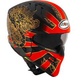 SUOMY ARMOR KASK DRAGON MATT RED - Thumbnail