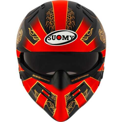 SUOMY ARMOR KASK DRAGON MATT RED