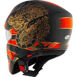 SUOMY ARMOR KASK DRAGON MATT RED - Thumbnail
