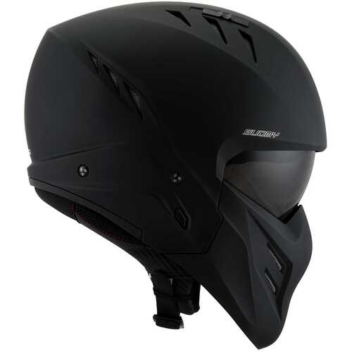 SUOMY ARMOR KASK PLAIN MAT SİYAH