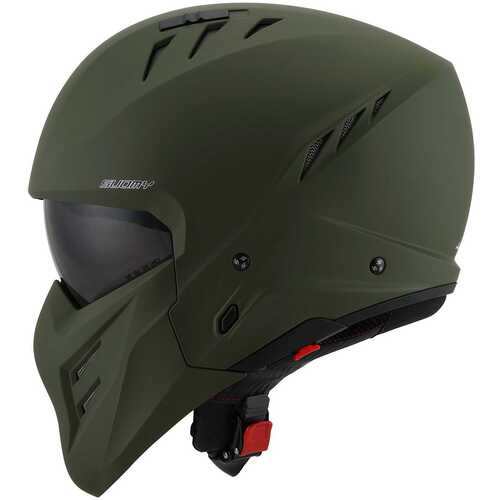 SUOMY ARMOR KASK PLAIN MAT YEŞİL