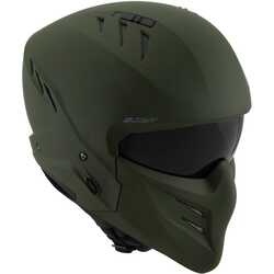 SUOMY ARMOR KASK PLAIN MAT YEŞİL - Thumbnail