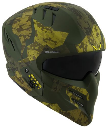 SUOMY ARMOR KASK URBAN SQUAD CAMOUFLAGE ARMY GREEN